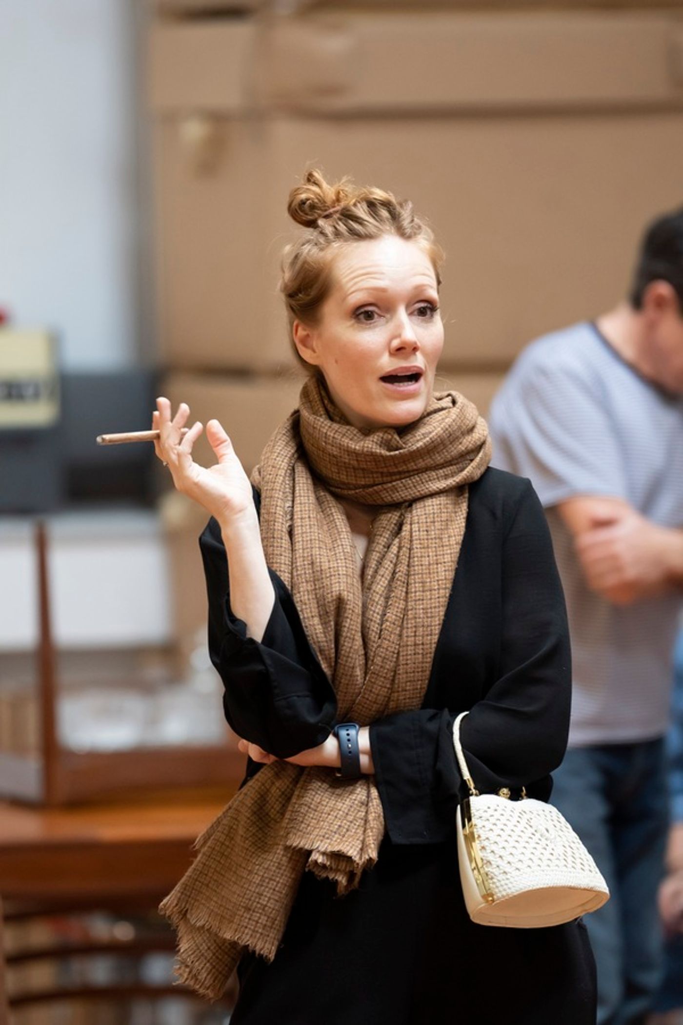 Photos: Inside Rehearsal For BEST OF ENEMIES, Starring Zachary Quinto and More!  Image