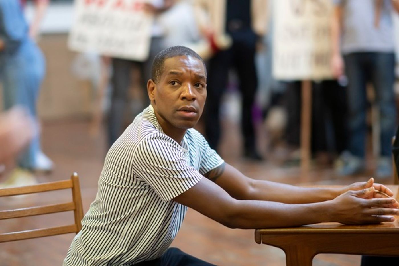 Photos: Inside Rehearsal For BEST OF ENEMIES, Starring Zachary Quinto and More!  Image
