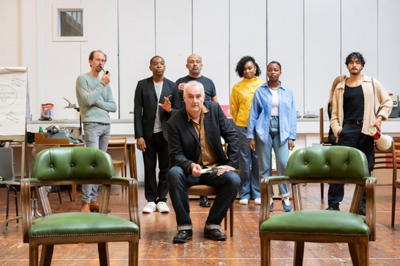 Photos: Inside Rehearsal For BEST OF ENEMIES, Starring Zachary Quinto and More!  Image