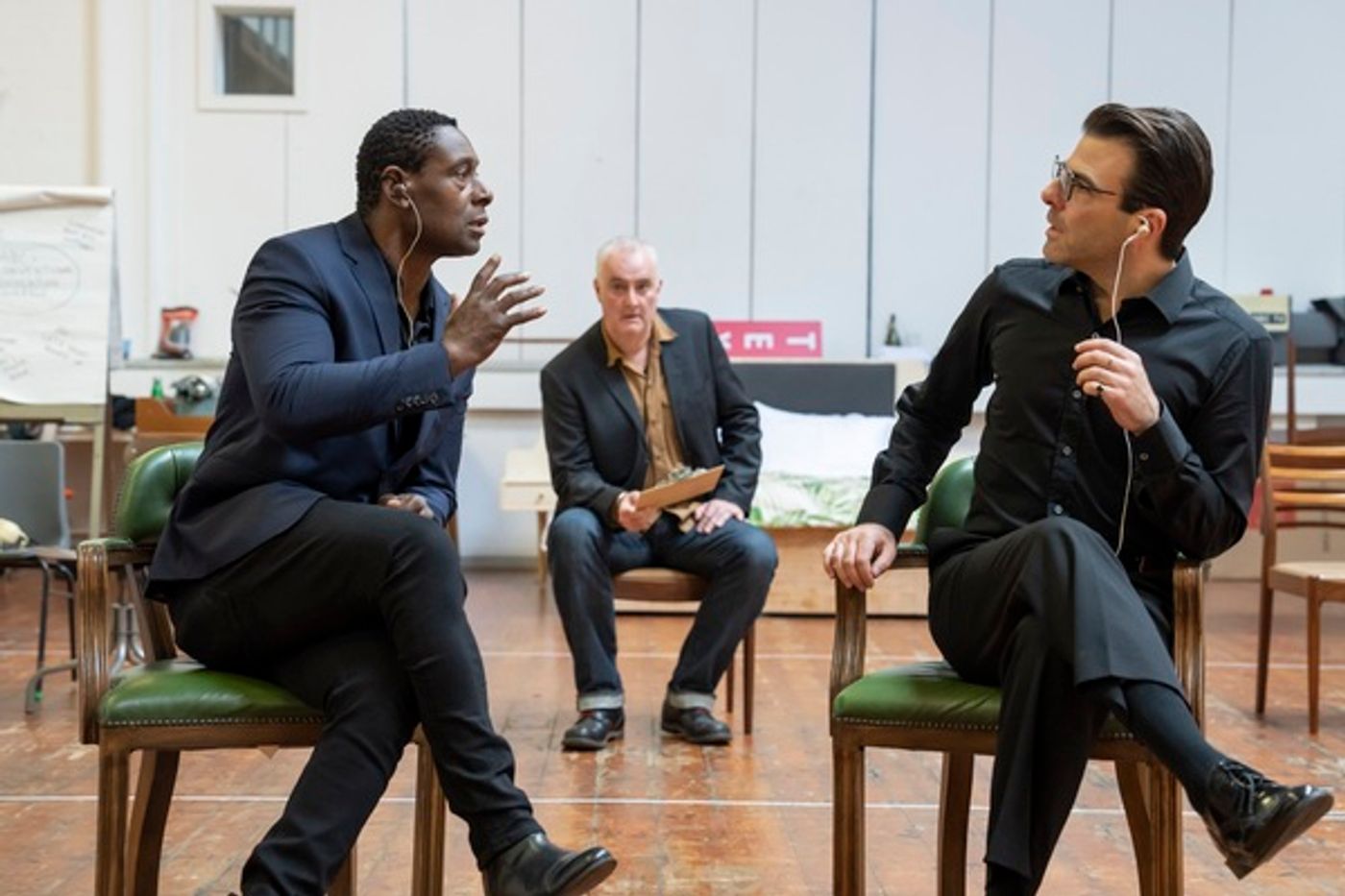 Photos: Inside Rehearsal For BEST OF ENEMIES, Starring Zachary Quinto and More!  Image
