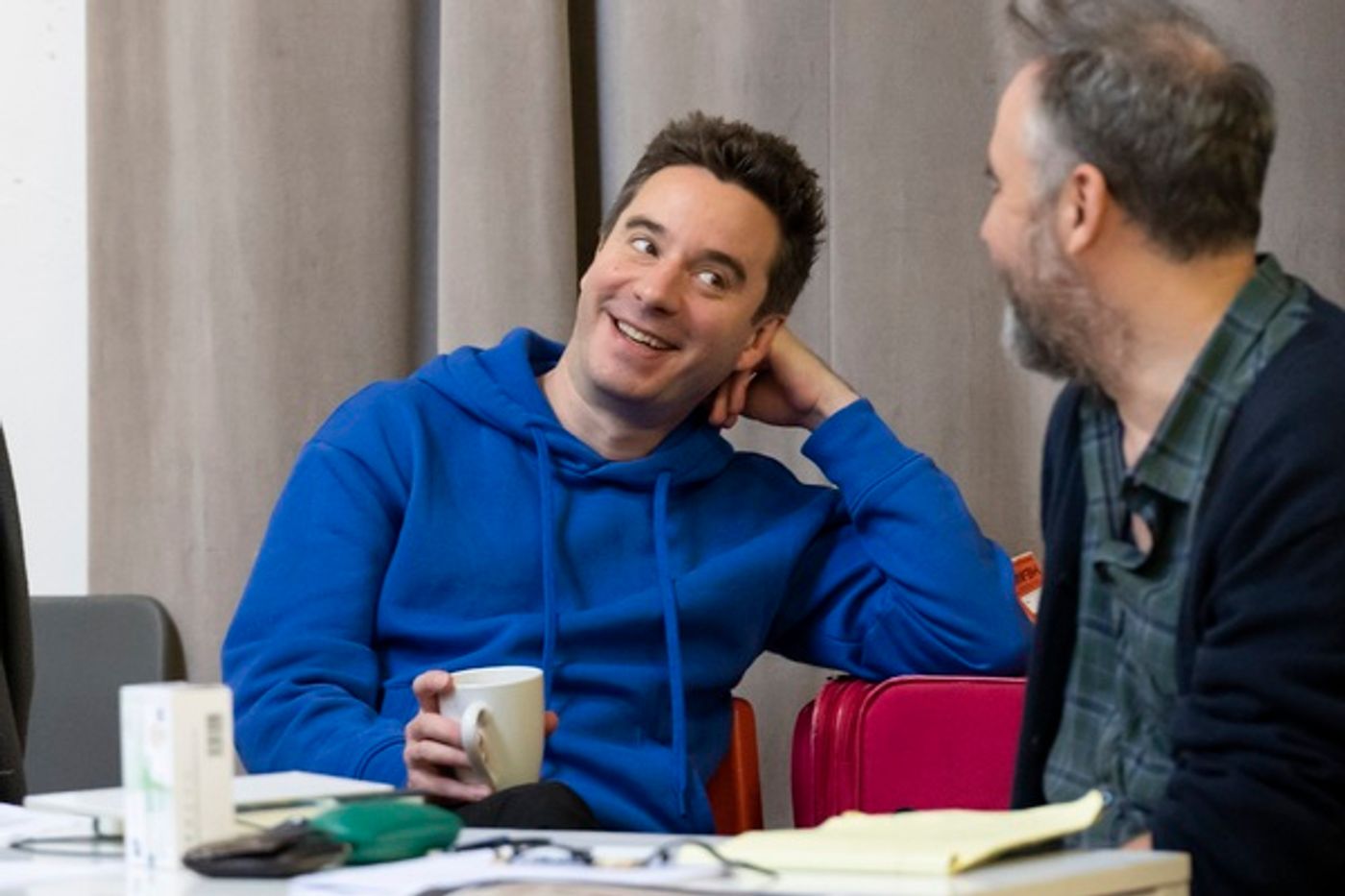 Photos: Inside Rehearsal For BEST OF ENEMIES, Starring Zachary Quinto and More!  Image