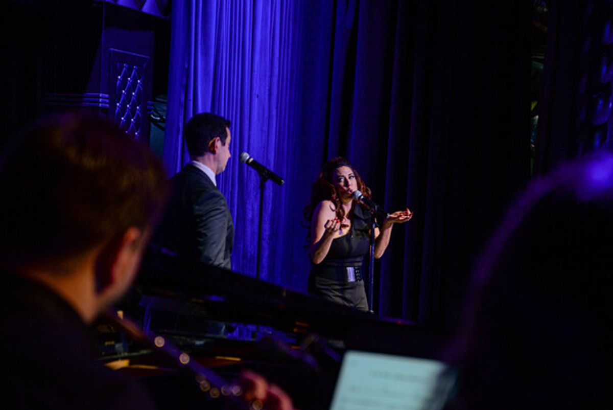 Lesli Margherita, Santino Fontana at 