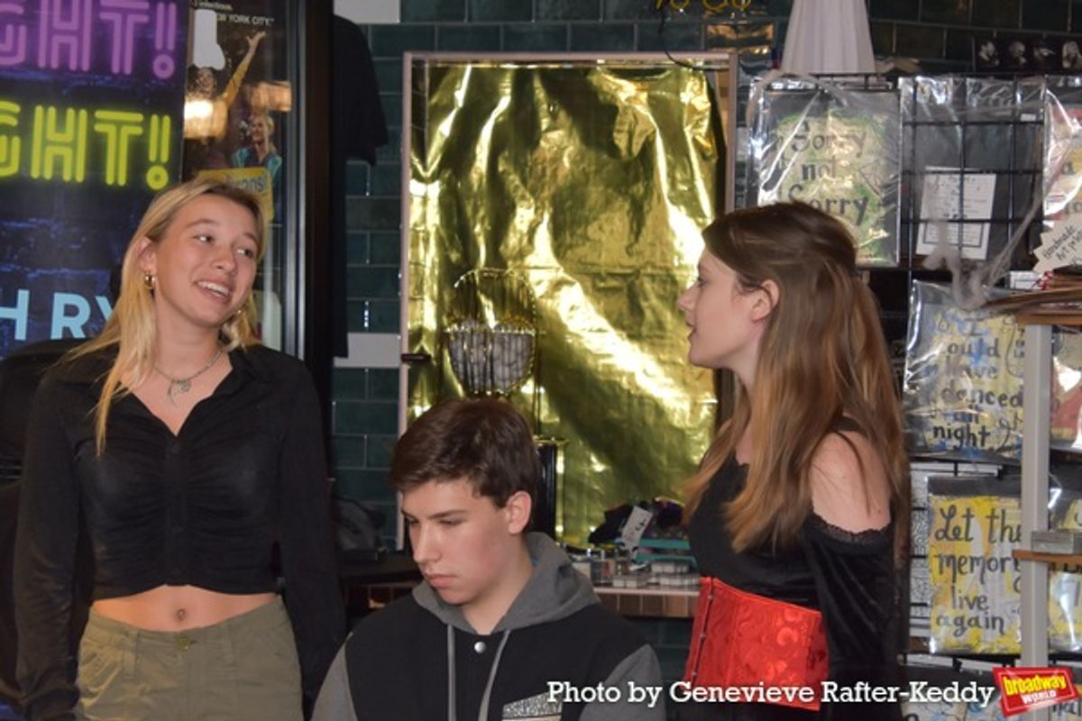 Avery Rehl, Joshua Turchin and Audrey Bennett at 