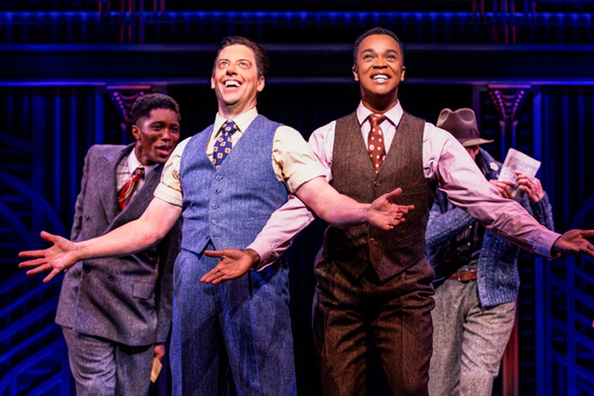Christian Borle and J. Harrison Ghee at 