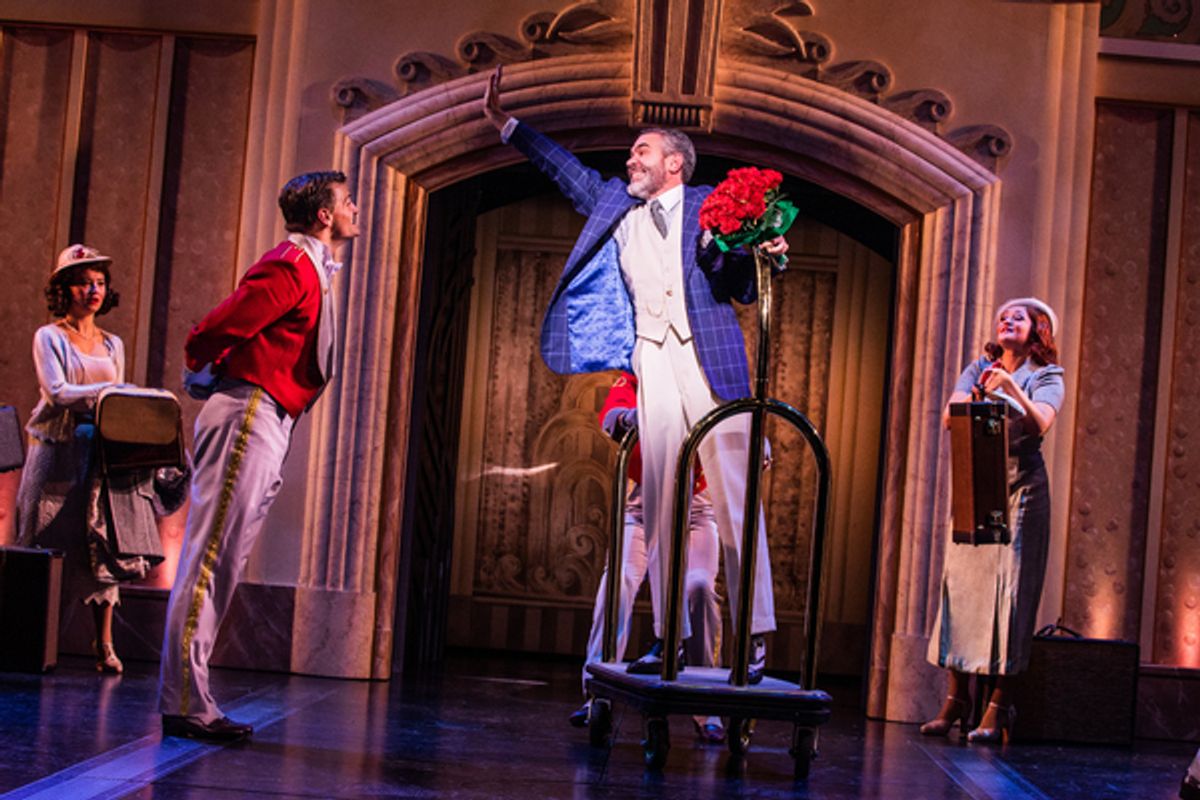 Kevin Del Aguila and the Cast of SOME LIKE IT HOT at 