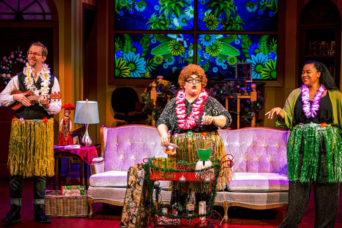 The Cast of THE NIGHT BEFORE at Photos: Celebrate The Holidays With THE NIGHT BEFORE At FreeFall Theatre