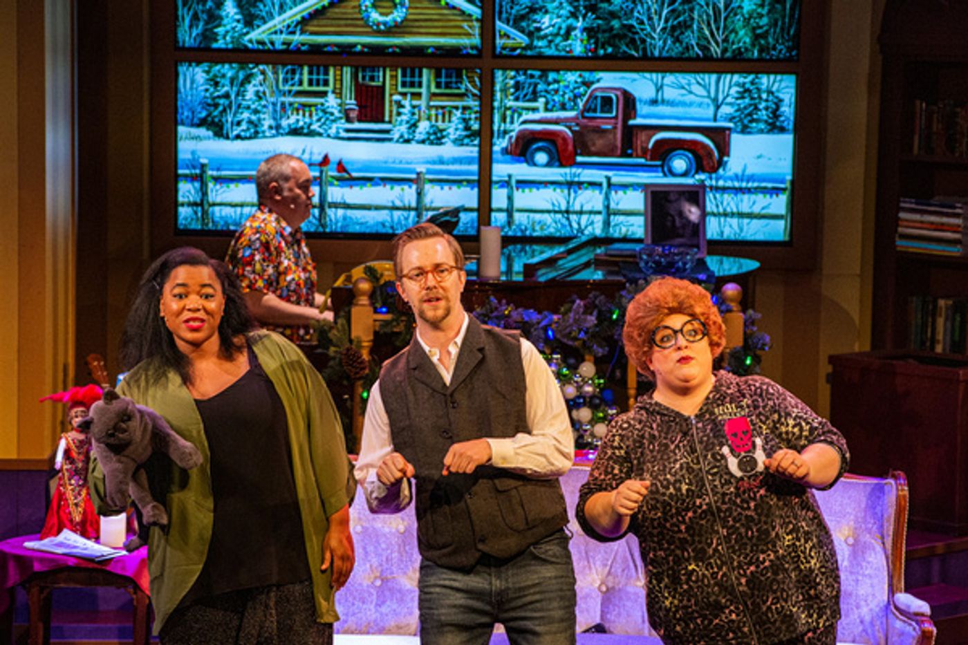 Photos: Celebrate The Holidays With THE NIGHT BEFORE At FreeFall Theatre  Image