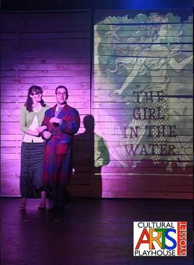 Daliah Bernstein as Josephine and Nick Masson as Edward Bloom Photo