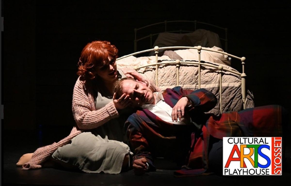 Ellie Eichenlaub as Sandra Bloom and Nick Masson as Edward Bloom at Photos: First Look at BIG FISH at the Cultural Arts Playhouse