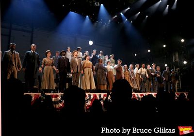 Micaela Diamond, Ben Platt and the cast of "Parade" Photo