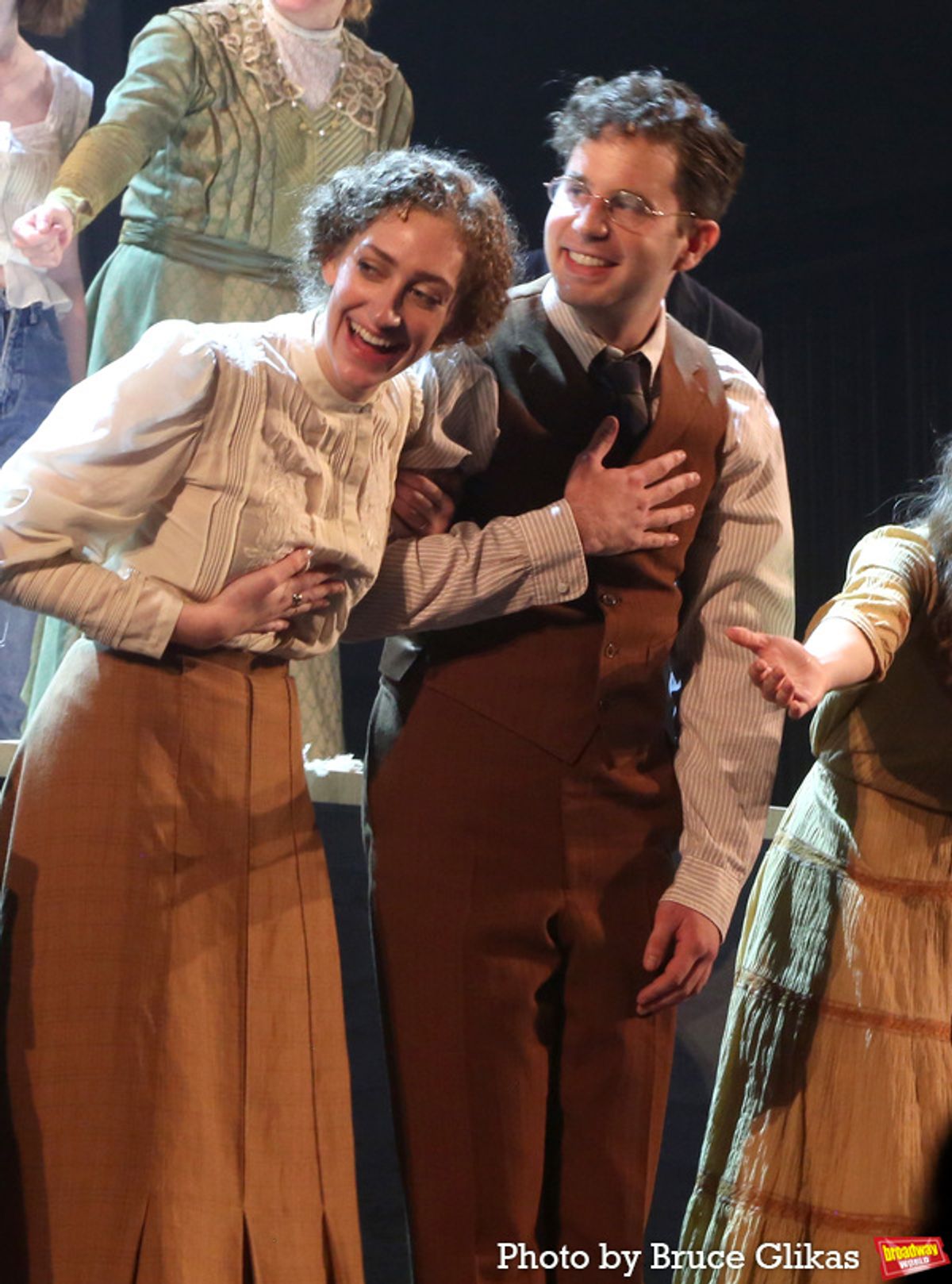 Micaela Diamond and Ben Platt at 