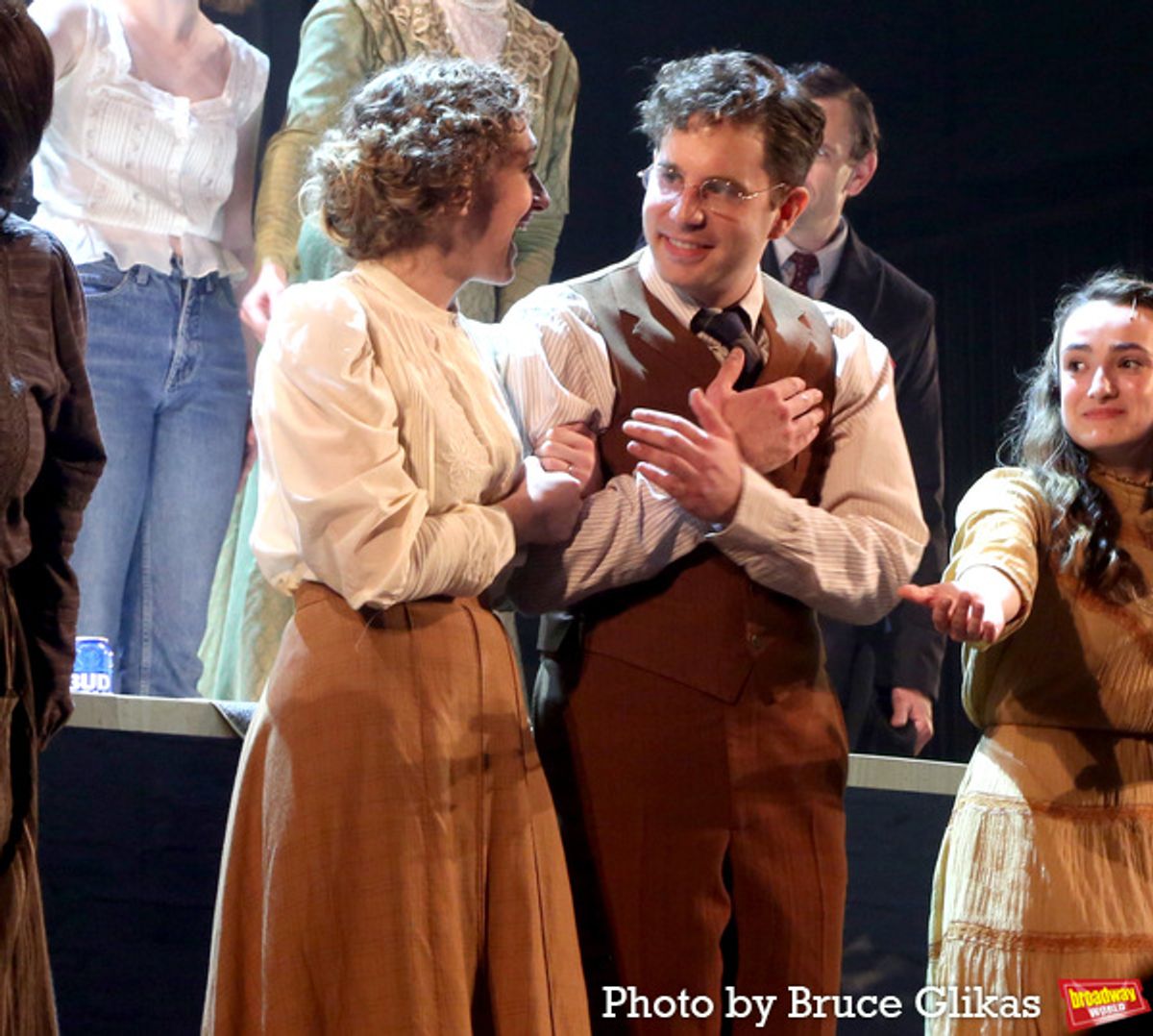 Micaela Diamond and Ben Platt at 