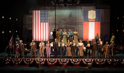 The cast of Parade Photo