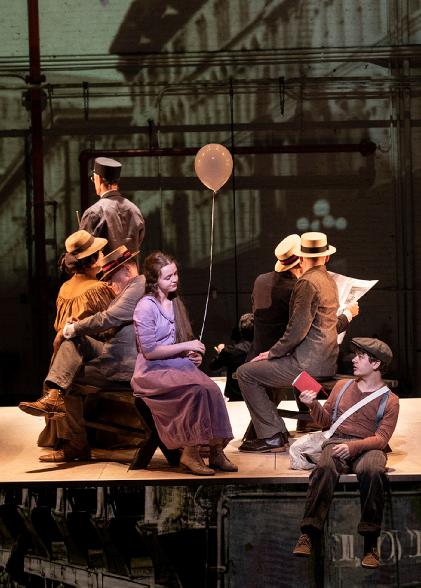 Photos & Video: First Look at Ben Platt, Micaela Diamond & More in PARADE  Image