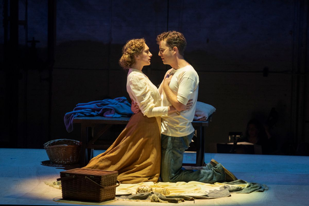 Micaela Diamond and Ben Platt at 