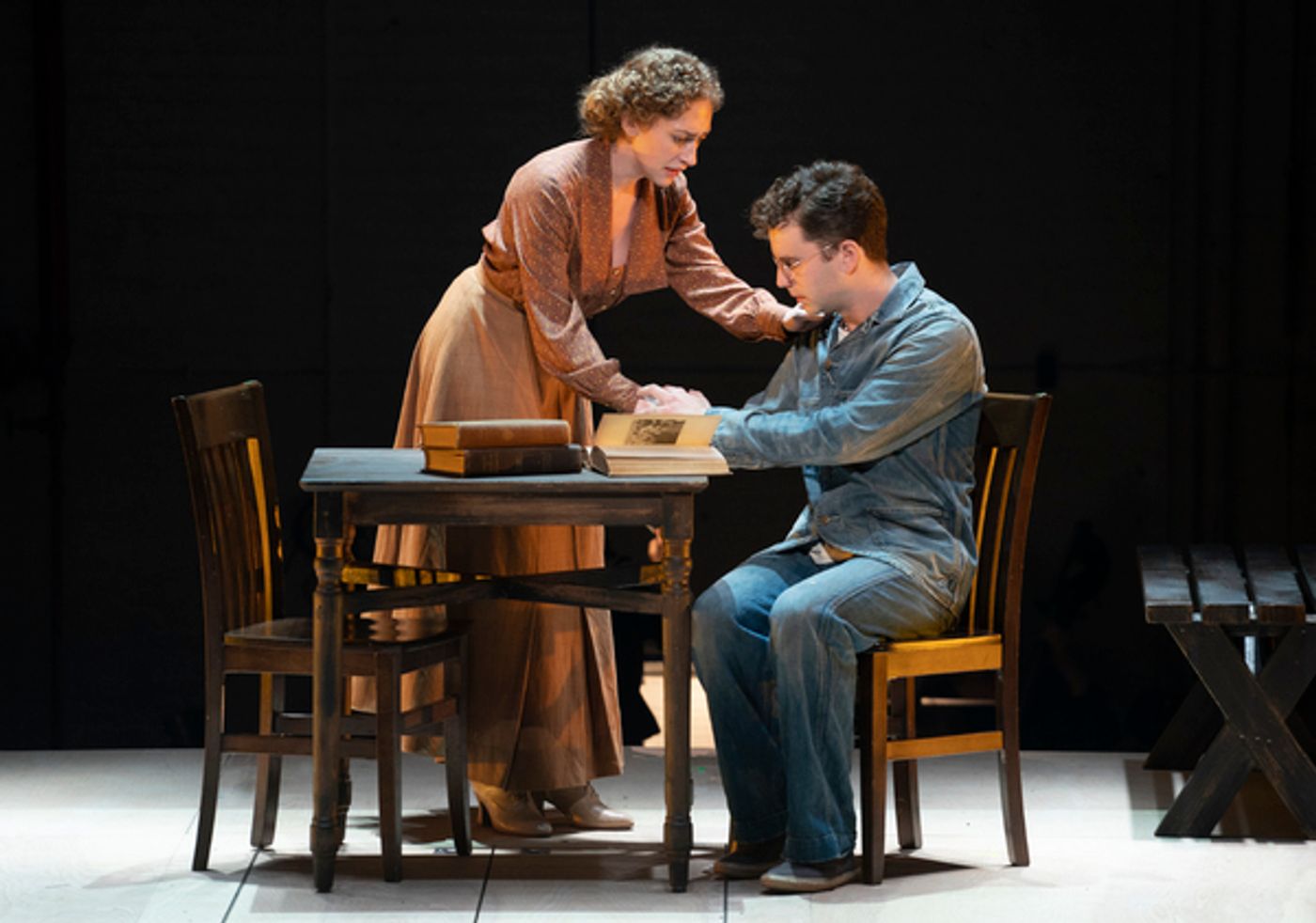 Photos & Video: First Look at Ben Platt, Micaela Diamond & More in PARADE  Image