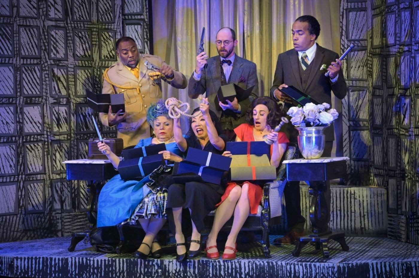 Review: The Stage Adaptation of the Classic Game CLUE Takes the Stage at Center Rep  Image