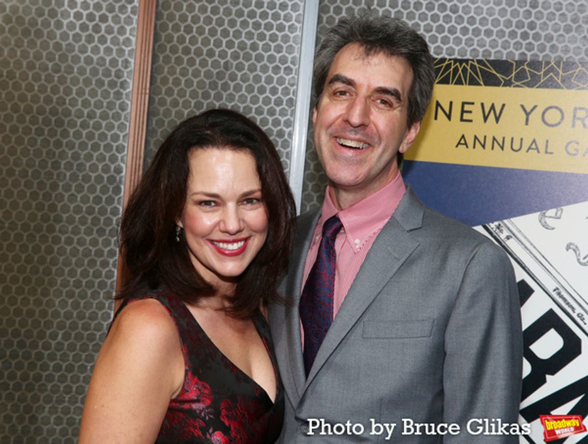 Georgia Stitt and Composer Jason Robert Brown at 