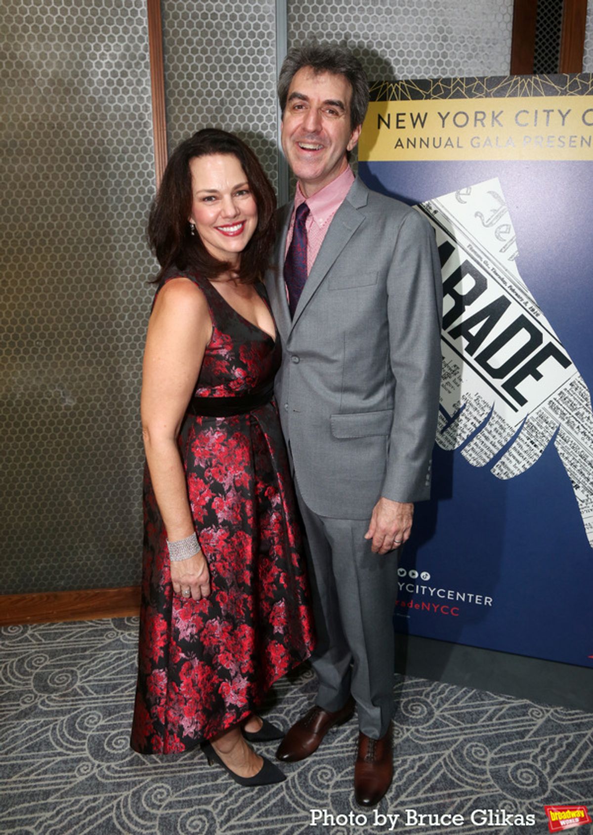 Georgia Stitt and Composer Jason Robert Brown at 