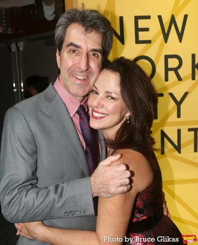Composer Jason Robert Brown and Georgia Stitt Photo