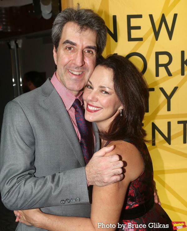 Composer Jason Robert Brown and Georgia Stitt Photo