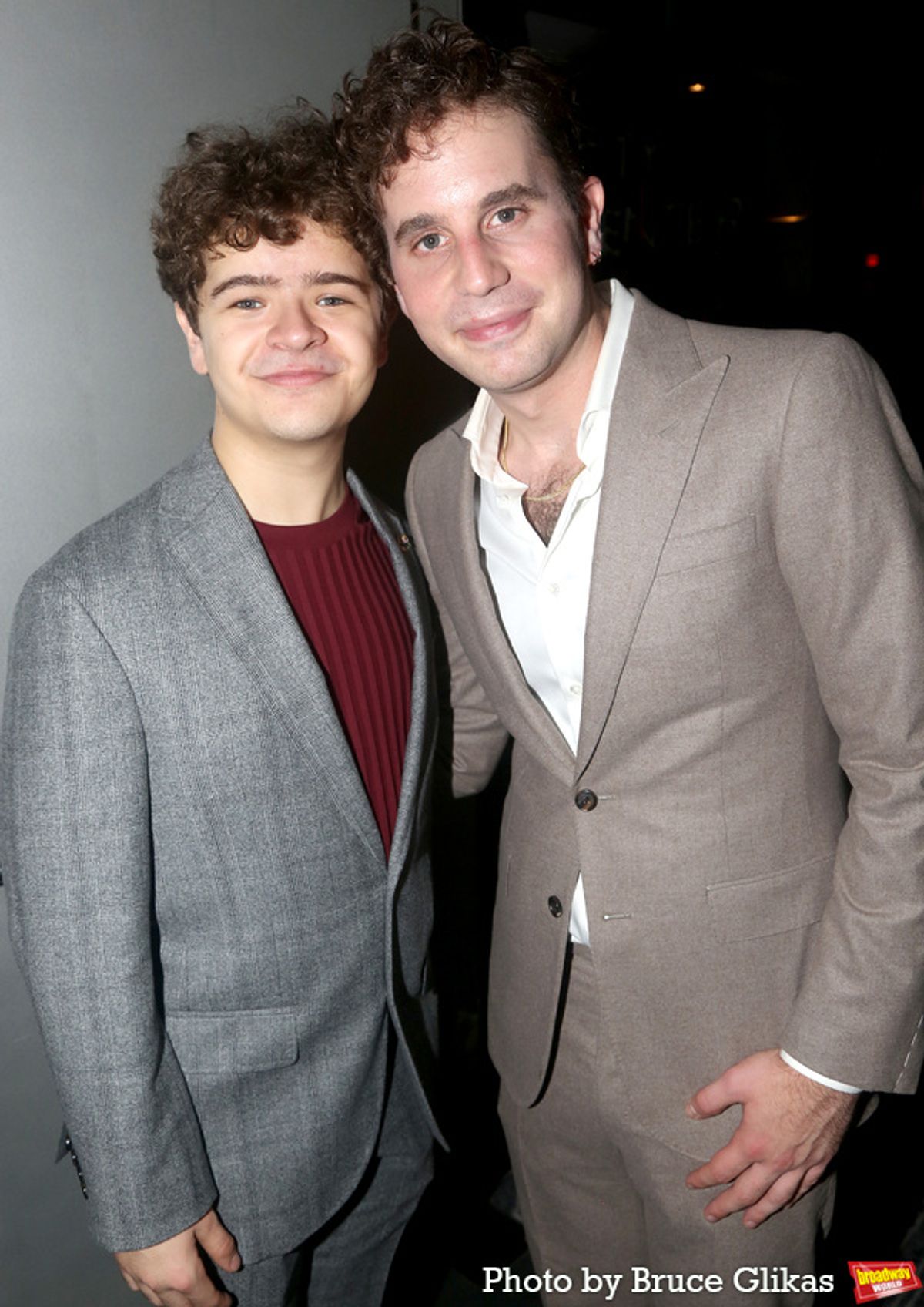 Gaten Matarazzo and Ben Platt at 