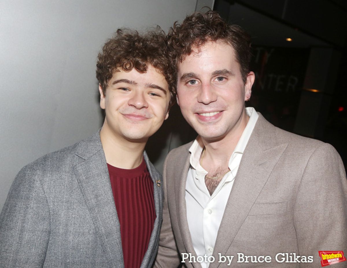 Gaten Matarazzo and Ben Platt at 