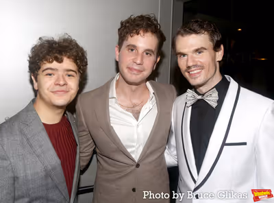 Gaten Matarazzo, Ben Platt and Jay Armstrong Johnson Photo