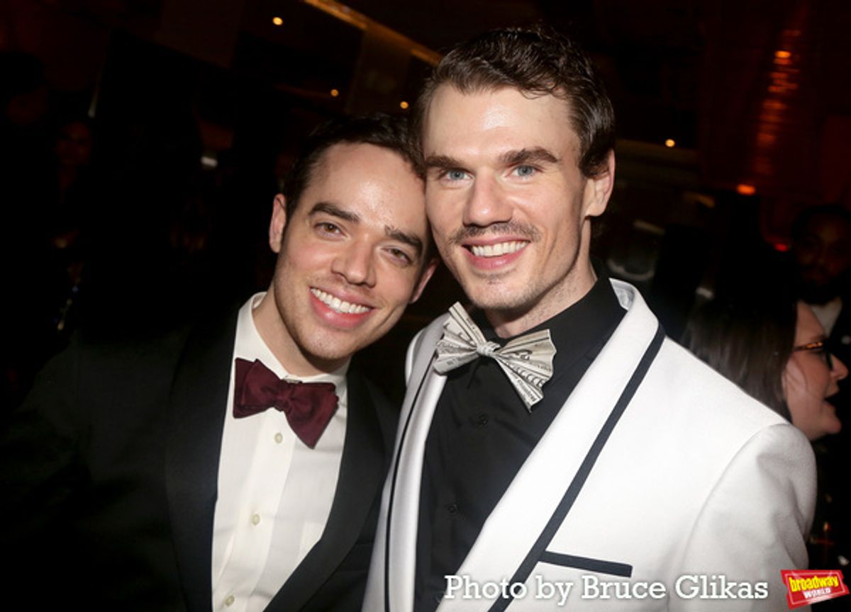 Will Beech and Jay Armstrong Johnson  at 