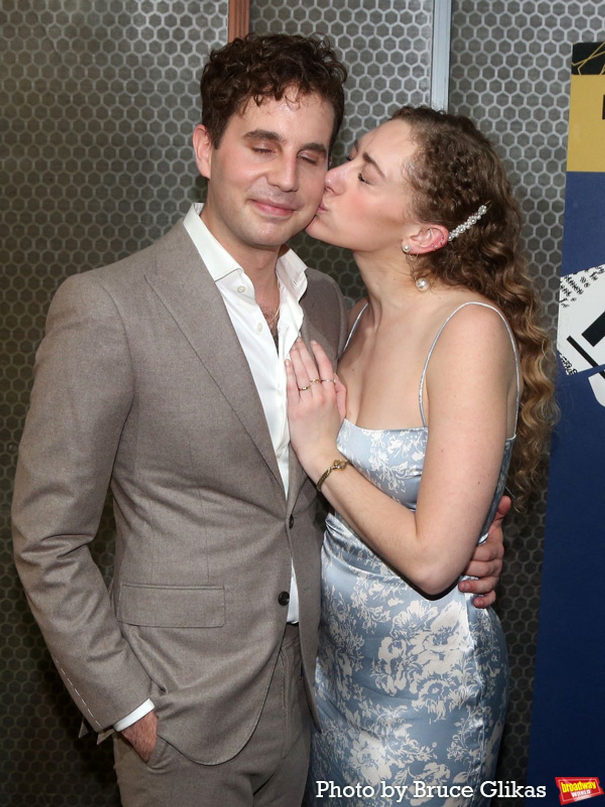 Ben Platt and Micaela Diamond at 