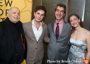 Playwright Alfred Uhry, Ben Platt, Composer Jason Robert Brown and Micaela Diamond @ BroadwayWorld Playwright Alfred Uhry, Ben Platt, Composer Jason Robert Brown and Micaela Diamond Photo