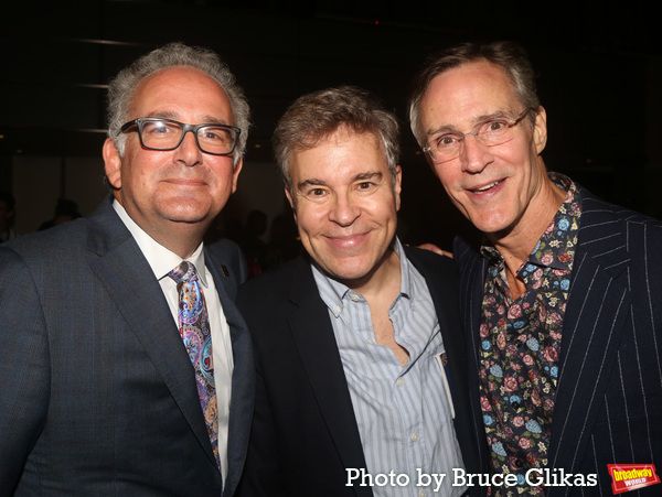 President & CEO of New York City Center Michael S. Rosenberg, Richard Samson and Howa Photo