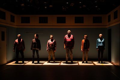 Cast of Shared Sentences:
David Anzuelo, Emily Joy Weiner, Nikomeh Anderson, Raphael  Photo