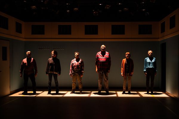 Cast of Shared Sentences:
David Anzuelo, Emily Joy Weiner, Nikomeh Anderson, Raphael  Photo