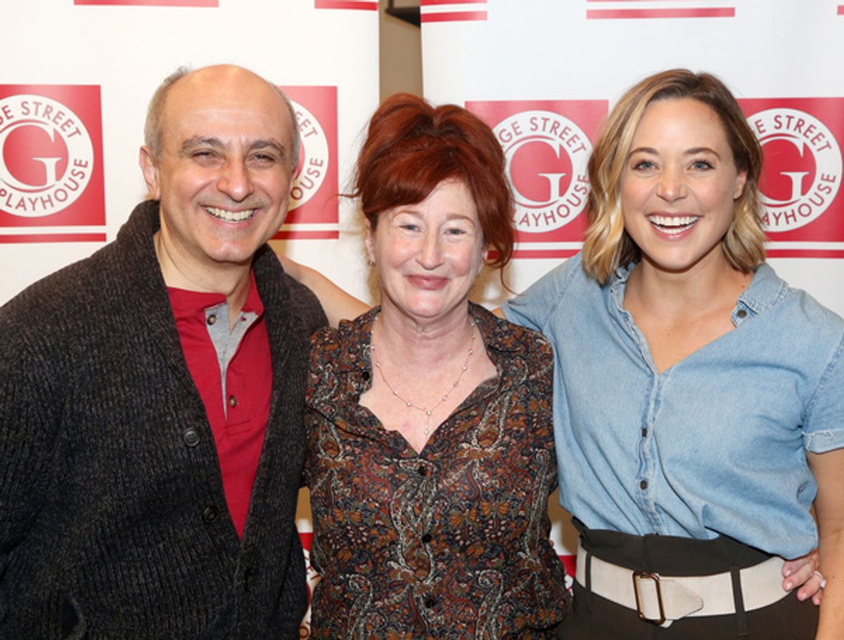 Stephen Derosa, Vicki Lewis, Erika Henningsen at 