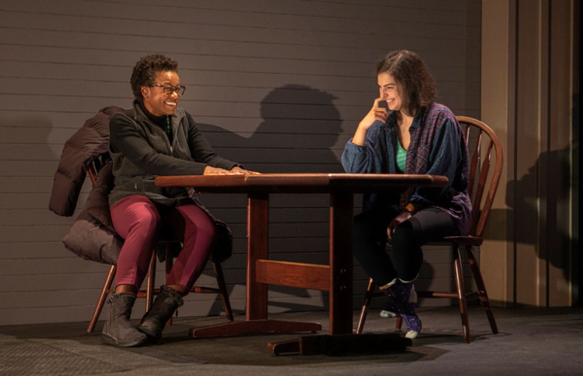 Quincy Tyler Bernstine and Rachel Sachnoff at 