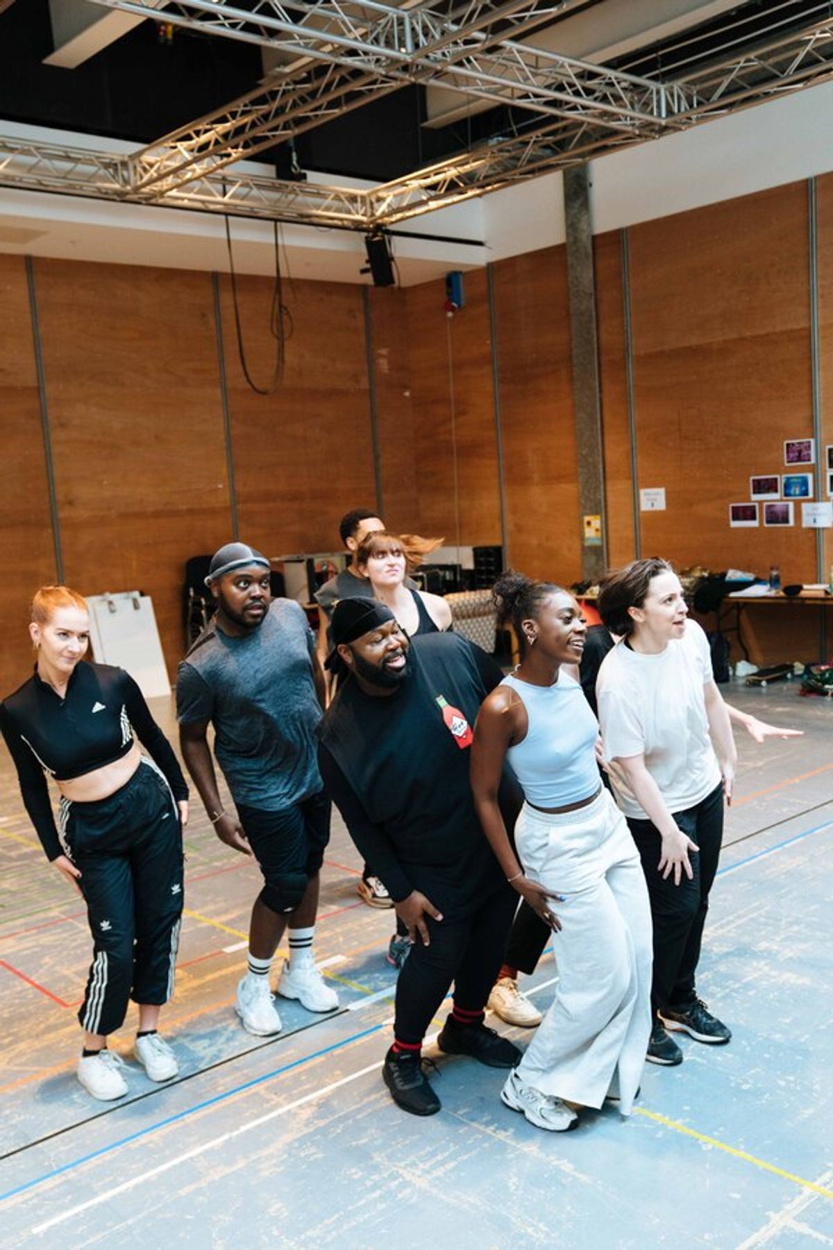 Anna Davey, Jamal Franklin, Norma Butifkofer, Emmanuel Akwafo, Leah St. Luce, Maddison Bulleyment at 