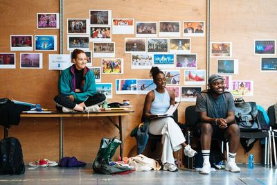 Anna Davey, Leah St. Luce, Jamal Franklin Photo