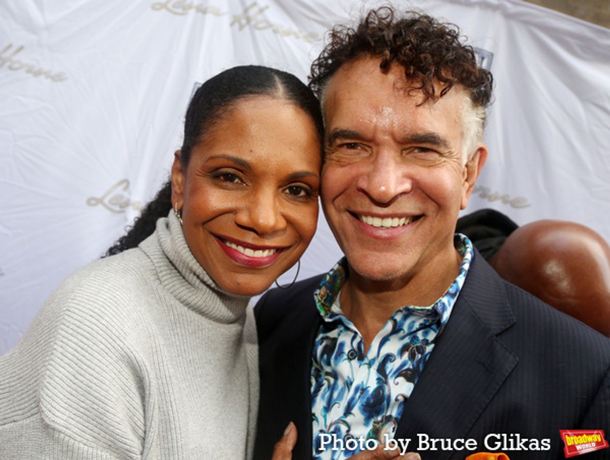 Audra McDonald and Brian Stokes Mitchell at 