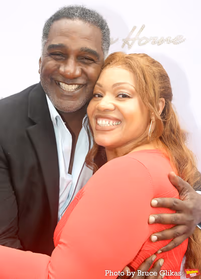 Norm Lewis and Carmen Ruby Floyd Photo