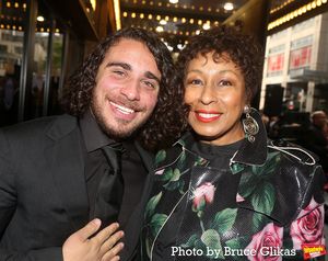 Jake Cannavale and Tamara Tunie Photo