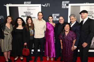 Catie Daley, Producer, Katherine LeBlond, Producer, Aleen Keshishian, Producer, John Janick, Co-Executive Producer, CEO of Interscope Records, Selena Gomez, Steve Berman, Co-Executive Producer, Interscope Vice Chairman, Michelle An, Producer, EVP/Head of Visual Content at Interscope Records, Alek Keshishian, Director, and Paul Marchand, Writer/Co-Executive Producer @ BroadwayWorld Catie Daley, Producer, Katherine LeBlond, Producer, Aleen Keshishian, Producer, John Photo