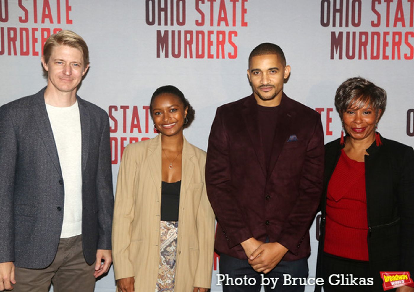 Photos: Audra McDonald and the Cast of OHIO STATE MURDERS Meet the Press  Image