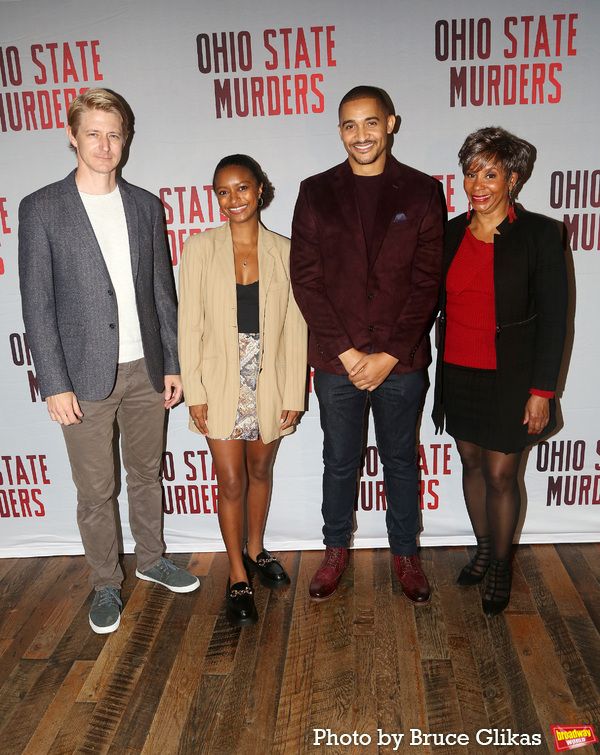 Christian Pedersen, Brooke Gardner, Brett Diggs and Gayle Samuels Photo