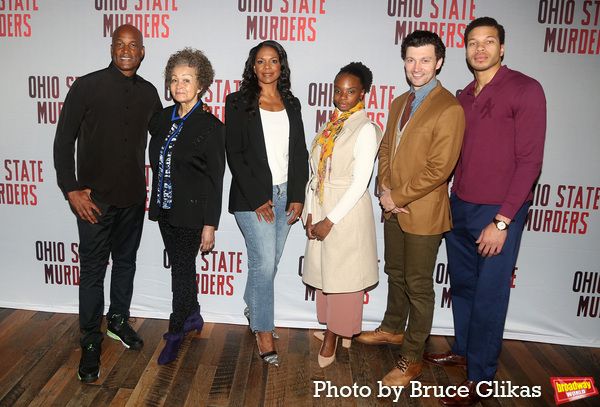 Director Kenny Leon, Lizan Mitchell, Audra McDonald, Abigail Stephenson, Bryce Pinkha Photo