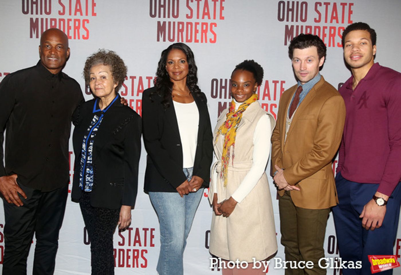 Photos: Audra McDonald and the Cast of OHIO STATE MURDERS Meet the Press  Image