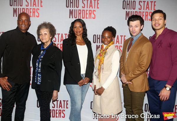 Director Kenny Leon, Lizan Mitchell, Audra McDonald, Abigail Stephenson, Bryce Pinkha Photo