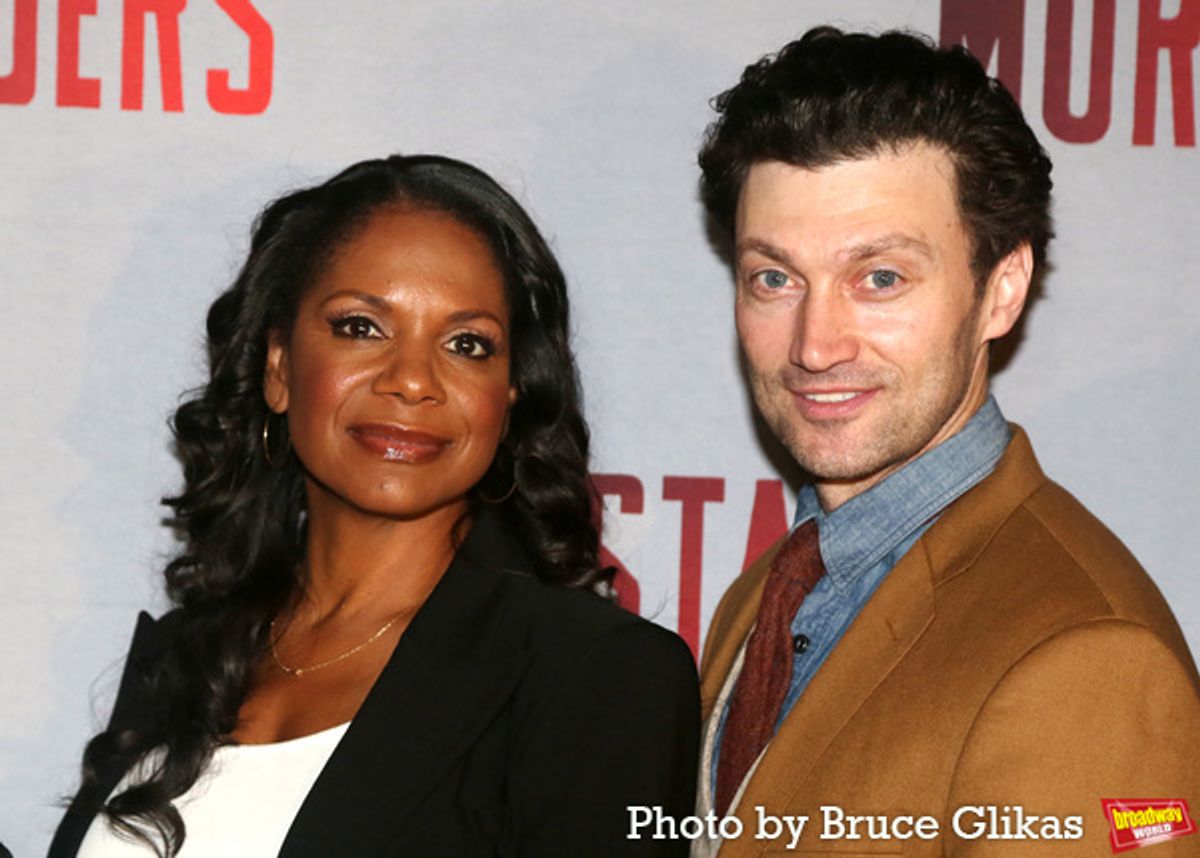 Audra McDonald and Bryce Pinkham at 