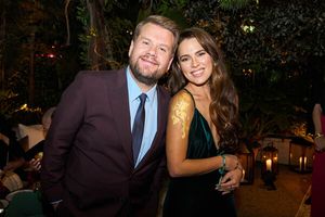 James Corden and Melia Kreiling Photo