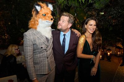 James Corden and Melia Kreiling Photo